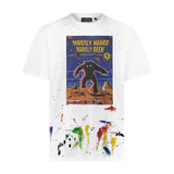"INVADORS SPLATTER PAINT" TEE - Mostly Heard Rarely Seen