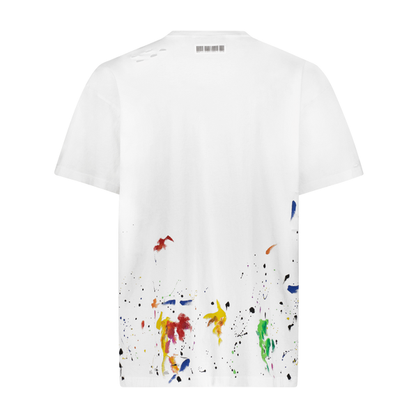"INVADORS SPLATTER PAINT" TEE - Mostly Heard Rarely Seen