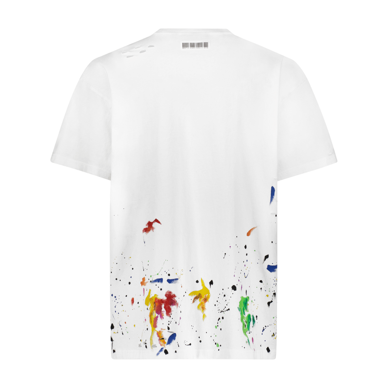 "INVADORS SPLATTER PAINT" TEE - Mostly Heard Rarely Seen