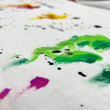 "INVADORS SPLATTER PAINT" TEE - Mostly Heard Rarely Seen