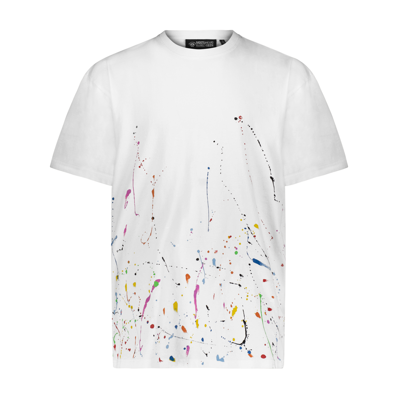 "SPLATTER PAINT" TEE - Mostly Heard Rarely Seen