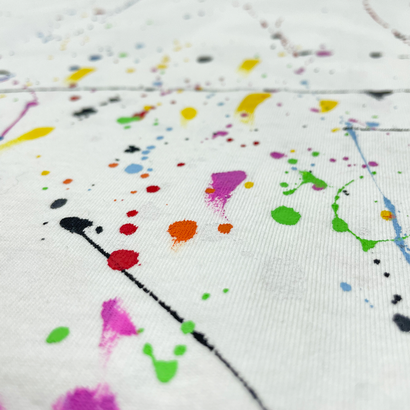 "SPLATTER PAINT" TEE - Mostly Heard Rarely Seen