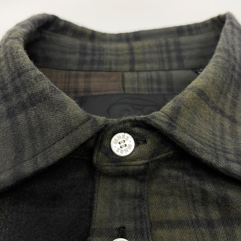 "CUT ME UP PLAID WOVEN " - Mostly Heard Rarely Seen