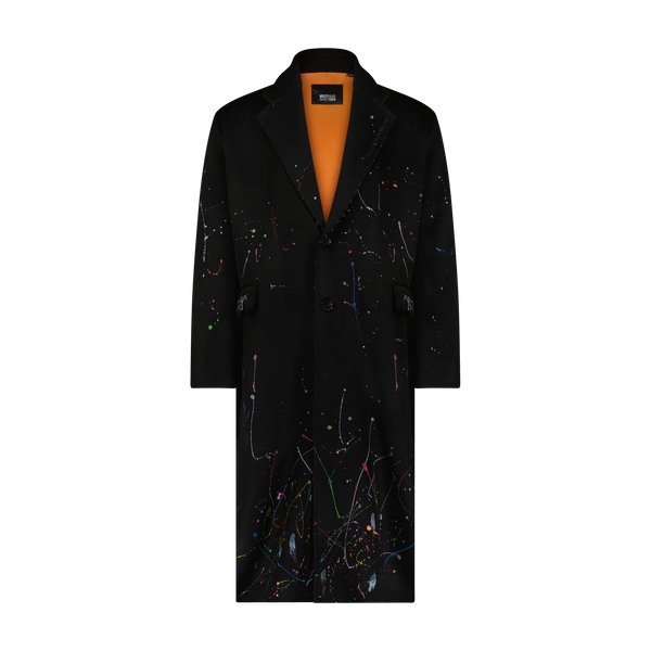 "SPLATTER PAINT" OVERCOAT - Mostly Heard Rarely Seen