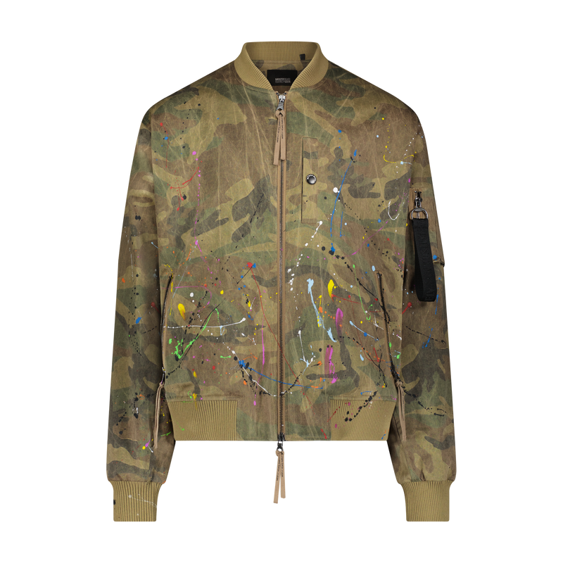 "VINTAGE MA-1 PAINTED" BOMBER - Mostly Heard Rarely Seen
