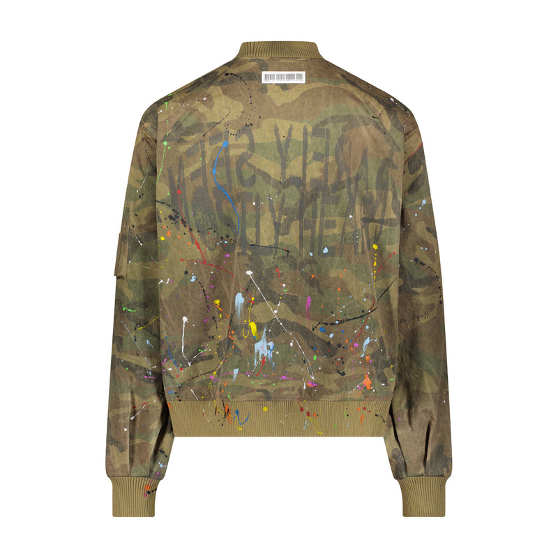 "VINTAGE MA-1 PAINTED" BOMBER - Mostly Heard Rarely Seen