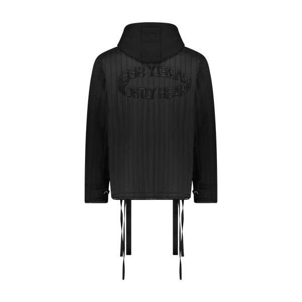 "QUILTED M65 ZIP UP HOODIE" - Mostly Heard Rarely Seen