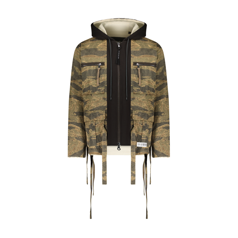 "M65 ZIP UP HOODIE" - Mostly Heard Rarely Seen