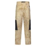BLOCKED JOGGERS KHAKI/BLACK - Mostly Heard Rarely Seen