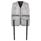 UTILITY VEST WHITE - Mostly Heard Rarely Seen