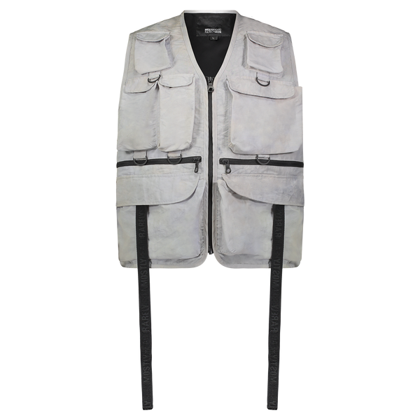 UTILITY VEST WHITE - Mostly Heard Rarely Seen