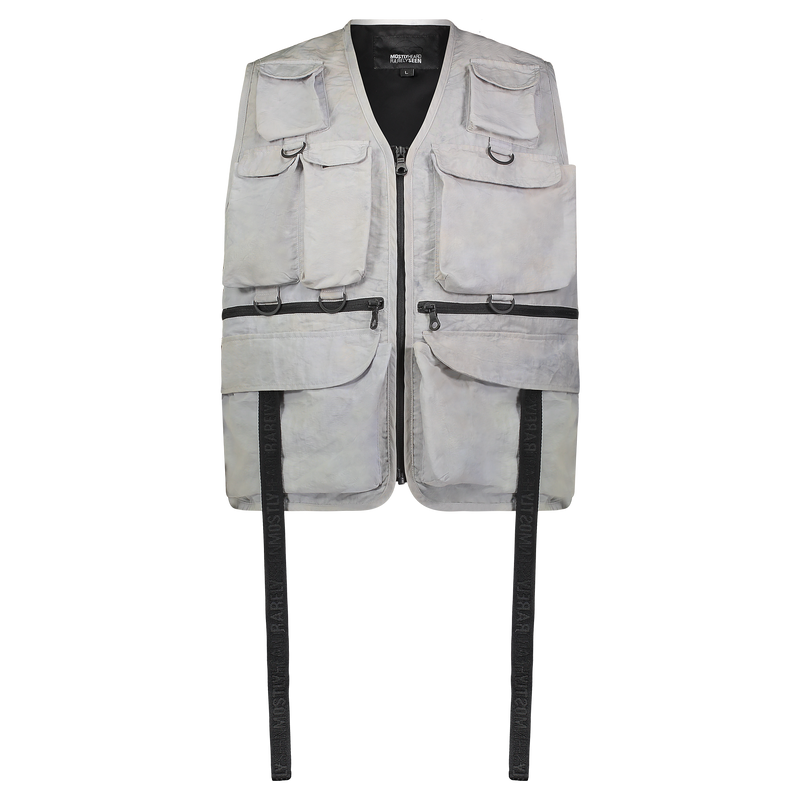 UTILITY VEST WHITE - Mostly Heard Rarely Seen