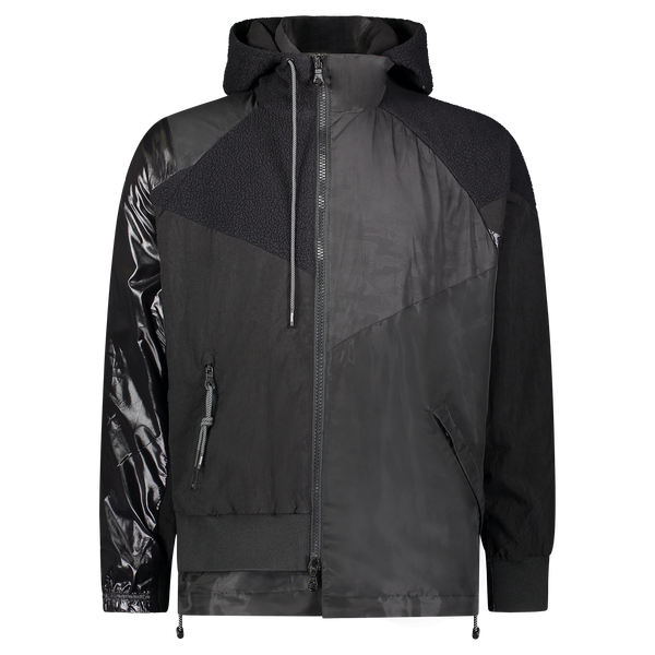 EVERY WHICH WAY TRACK JACKET BLACK MIXED - Mostly Heard Rarely Seen