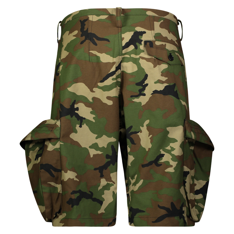 PULLOVER CARGO SHORTS CAMO - Mostly Heard Rarely Seen