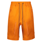 ZIPOFF CARGO SHORTS ORANGE - Mostly Heard Rarely Seen