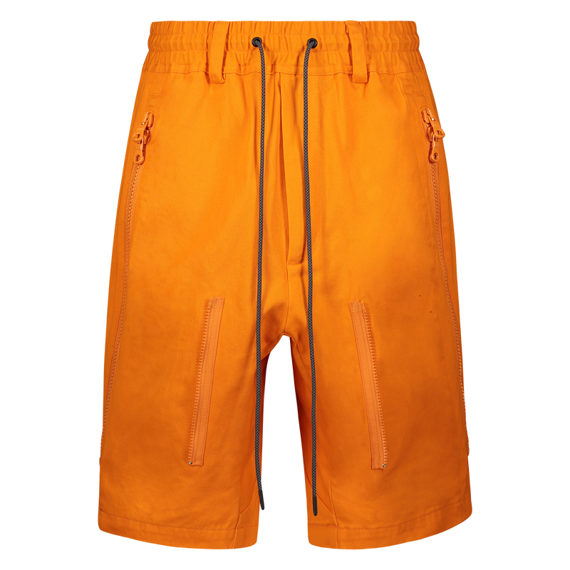 ZIPOFF CARGO SHORTS ORANGE - Mostly Heard Rarely Seen