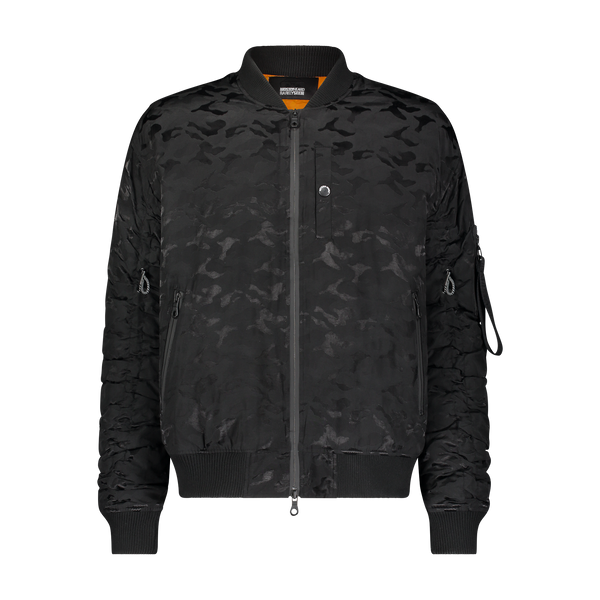 MILITECH BOMBER JACKET BLACK - Mostly Heard Rarely Seen