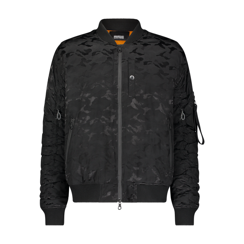 MILITECH BOMBER JACKET BLACK - Mostly Heard Rarely Seen