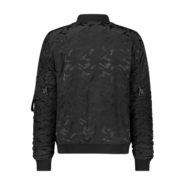 MILITECH BOMBER JACKET BLACK - Mostly Heard Rarely Seen