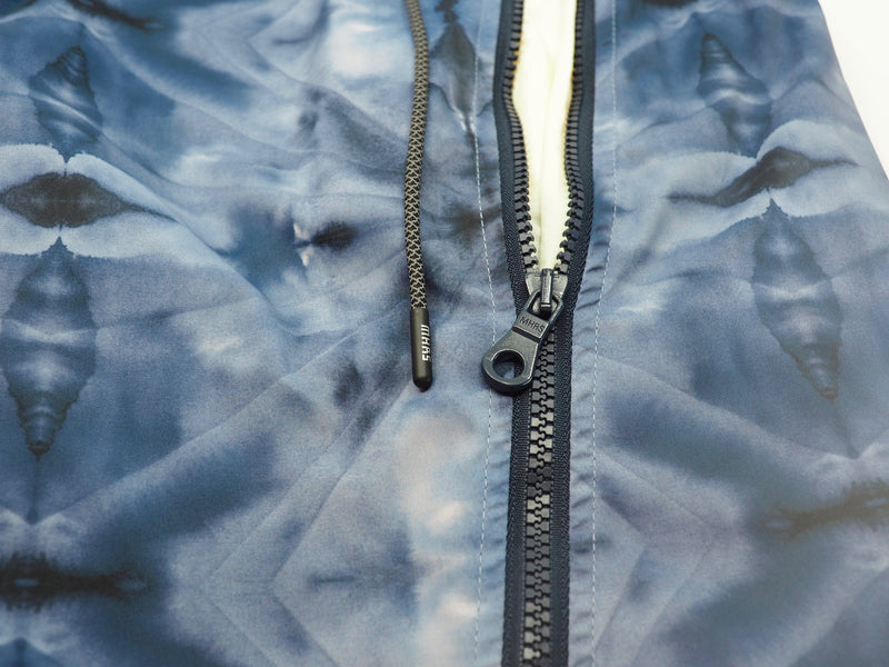 KALEIDOSCOPE ZIPPED DOWN JOGGER BLUE TIE DYE/WHITE - Mostly Heard Rarely Seen