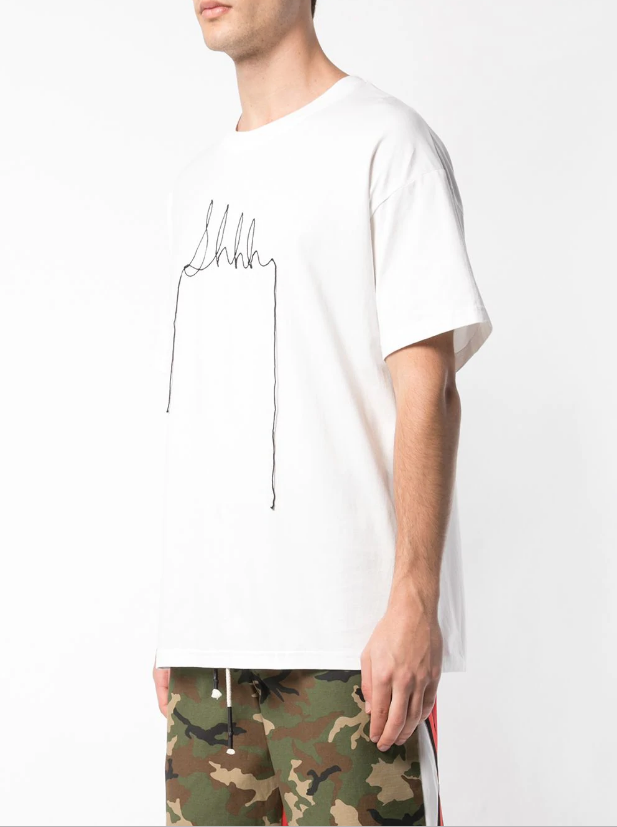YARN SKETCH SHH T-SHIRT - Mostly Heard Rarely Seen