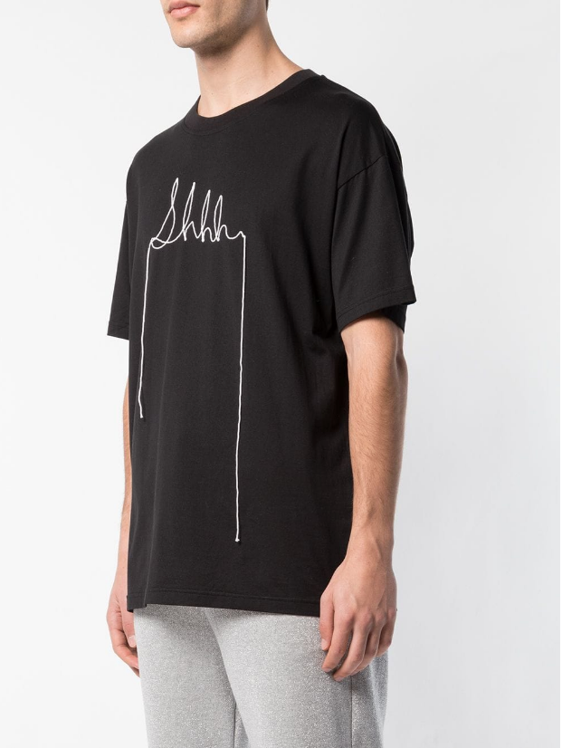YARN SKETCH SHH T-SHIRT - Mostly Heard Rarely Seen