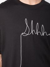 YARN SKETCH SHH T-SHIRT - Mostly Heard Rarely Seen