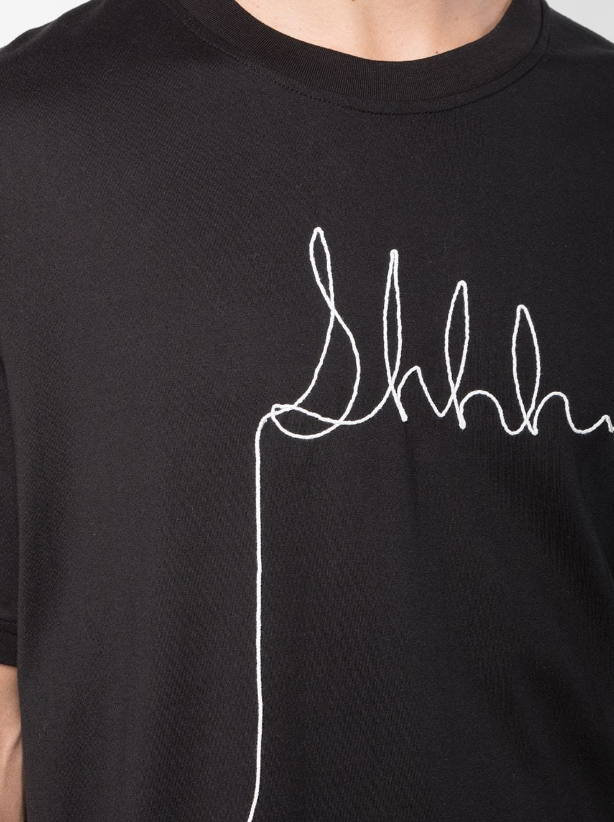 YARN SKETCH SHH T-SHIRT - Mostly Heard Rarely Seen