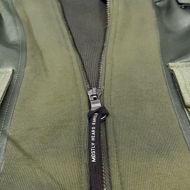 "M65 ZIP UP HOODIE" - Mostly Heard Rarely Seen