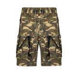 ZIPOFF CARGO SHORTS GREEN CAMO - Mostly Heard Rarely Seen