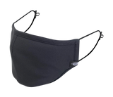 BLACK BLANK BASIC MHRS MASK - Mostly Heard Rarely Seen