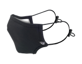 BLACK BLANK BASIC MHRS MASK - Mostly Heard Rarely Seen