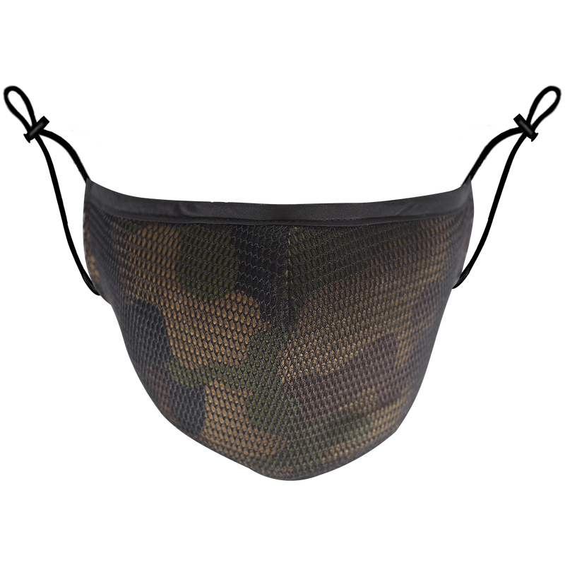CAMO MESH MHRS FACE MASK - Mostly Heard Rarely Seen