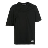 CRINKLED TEE BLACK - Mostly Heard Rarely Seen