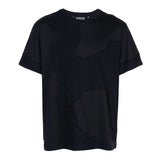 CUT ME UP DROP SHOULDER T-SHIRT BLACK - Mostly Heard Rarely Seen