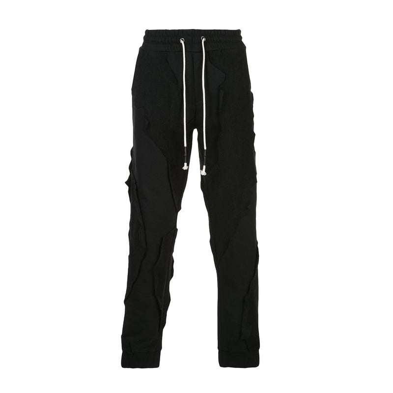 CUT ME UP JOGGERS BLACK - Mostly Heard Rarely Seen