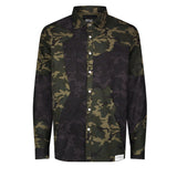 CUT ME UP SHIRT GREEN CAMO / BLACK CAMO - Mostly Heard Rarely Seen