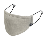 GREY HERRINGBONE MHRS MASK - Mostly Heard Rarely Seen