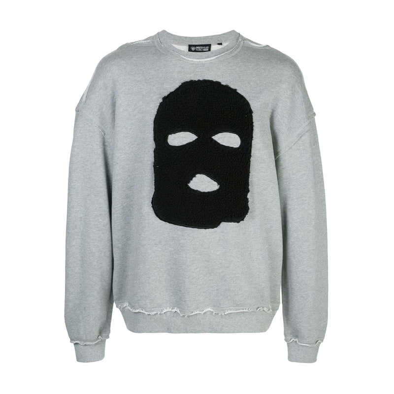 HIDE AND SEEK CREW NECK HEATHER GREY - Mostly Heard Rarely Seen