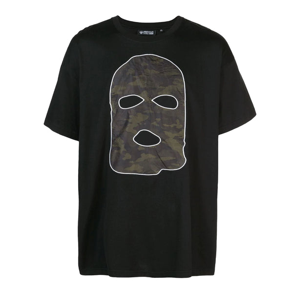 HIDE AND SEEK DROP SHOULDER T-SHIRT BLACK - Mostly Heard Rarely Seen