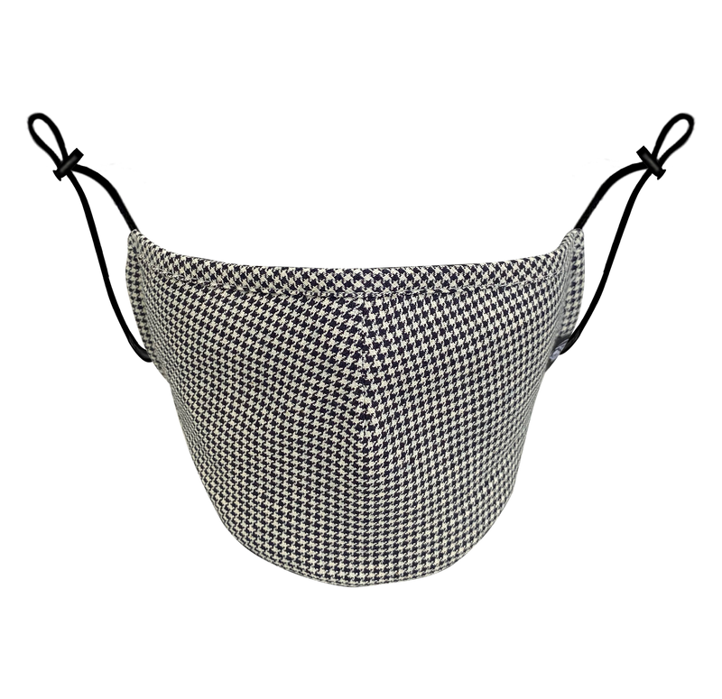 MINI GINGHAM MHRS MASK - Mostly Heard Rarely Seen