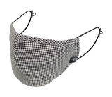 MINI GINGHAM MHRS MASK - Mostly Heard Rarely Seen