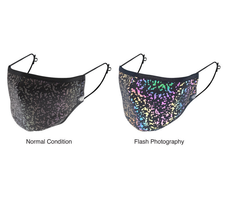 PSYCHEDELIC PRINT MHRS FACE MASK - Mostly Heard Rarely Seen