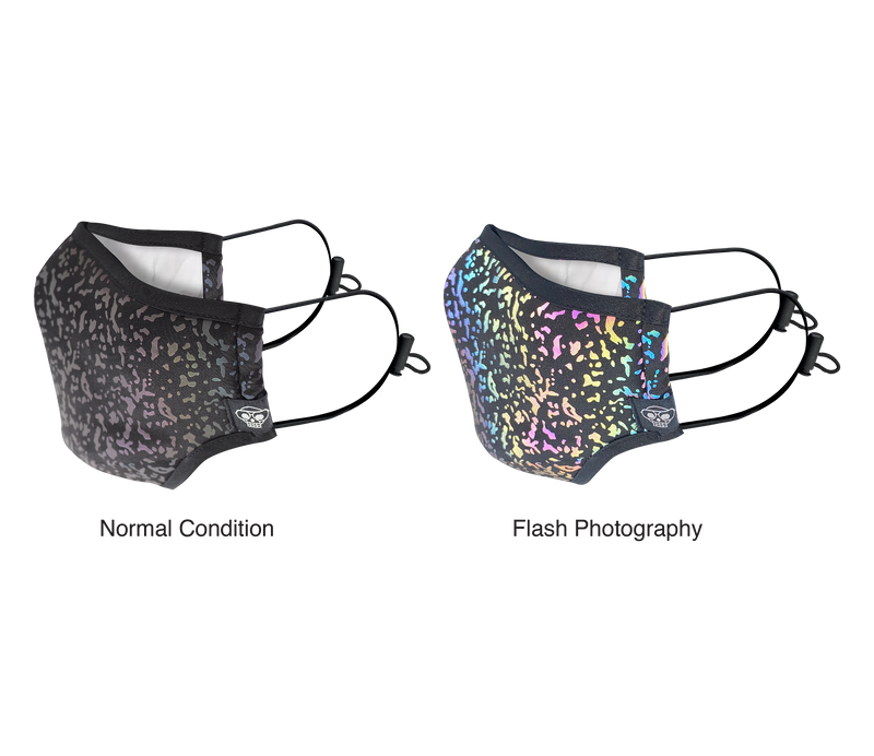 PSYCHEDELIC PRINT MHRS FACE MASK - Mostly Heard Rarely Seen
