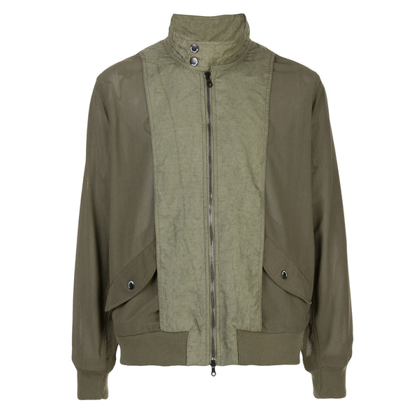 MESHED-UP BOMBER ARMY GREEN - Mostly Heard Rarely Seen