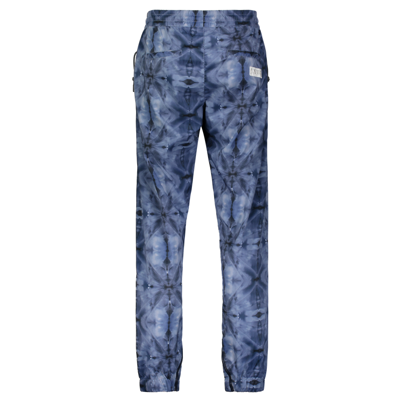 KALEIDOSCOPE ZIPPED DOWN JOGGER BLUE TIE DYE/WHITE - Mostly Heard Rarely Seen