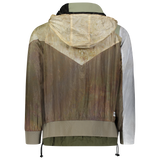 EVERY WHICH WAY TRACK JACKET OLIVE GREEN/KHAKI MULTI - Mostly Heard Rarely Seen