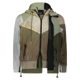 EVERY WHICH WAY TRACK JACKET OLIVE GREEN/KHAKI MULTI - Mostly Heard Rarely Seen