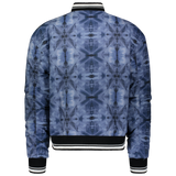 KALEIDOSCOPE BOMBER BLUE TIE DYE - Mostly Heard Rarely Seen