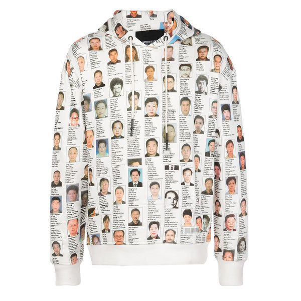 MOSTLY WANTED HOODIE OFF WHITE - Mostly Heard Rarely Seen